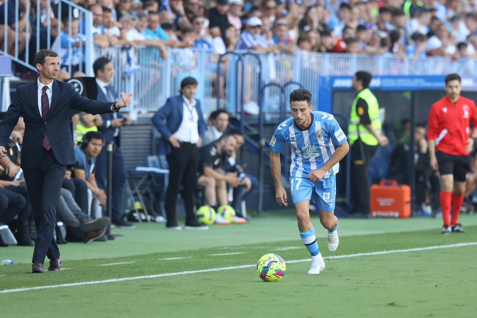 Las fotos del Málaga CF-Huesca