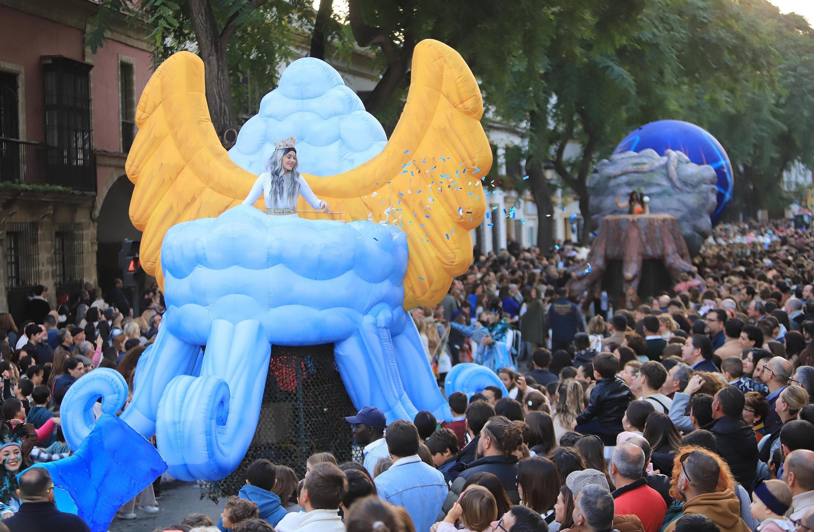 Imágenes de la Cabalgata de los Reyes Magos de Jerez 2025