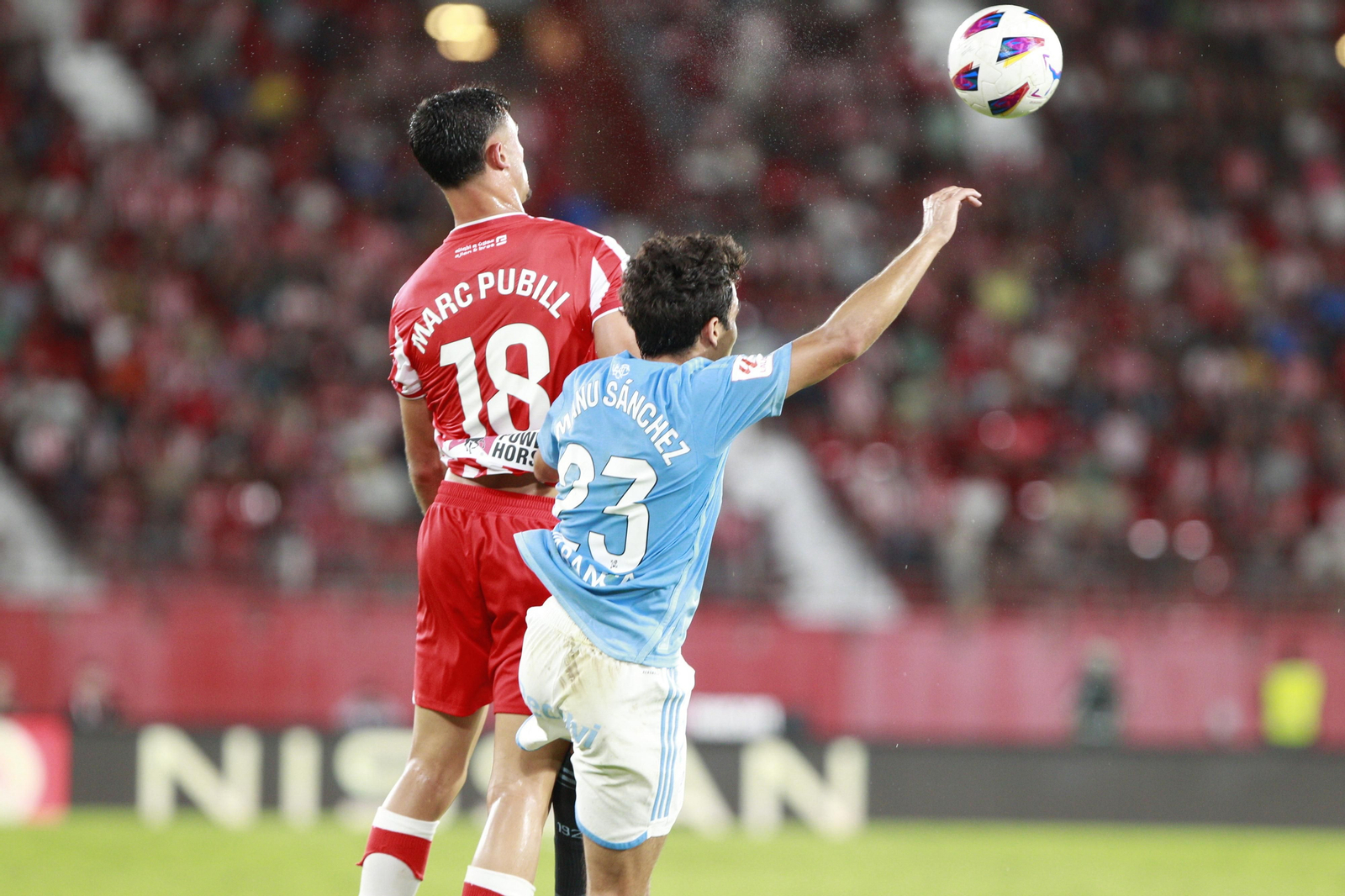 Imágenes del partido U.D. Almería-Real Club Celta de Vigo