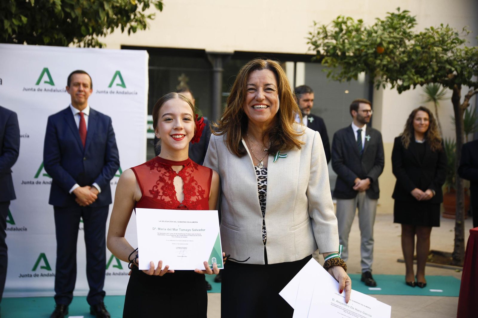 El día de la bandera de Andalucía celebrado en Almería, en imágenes