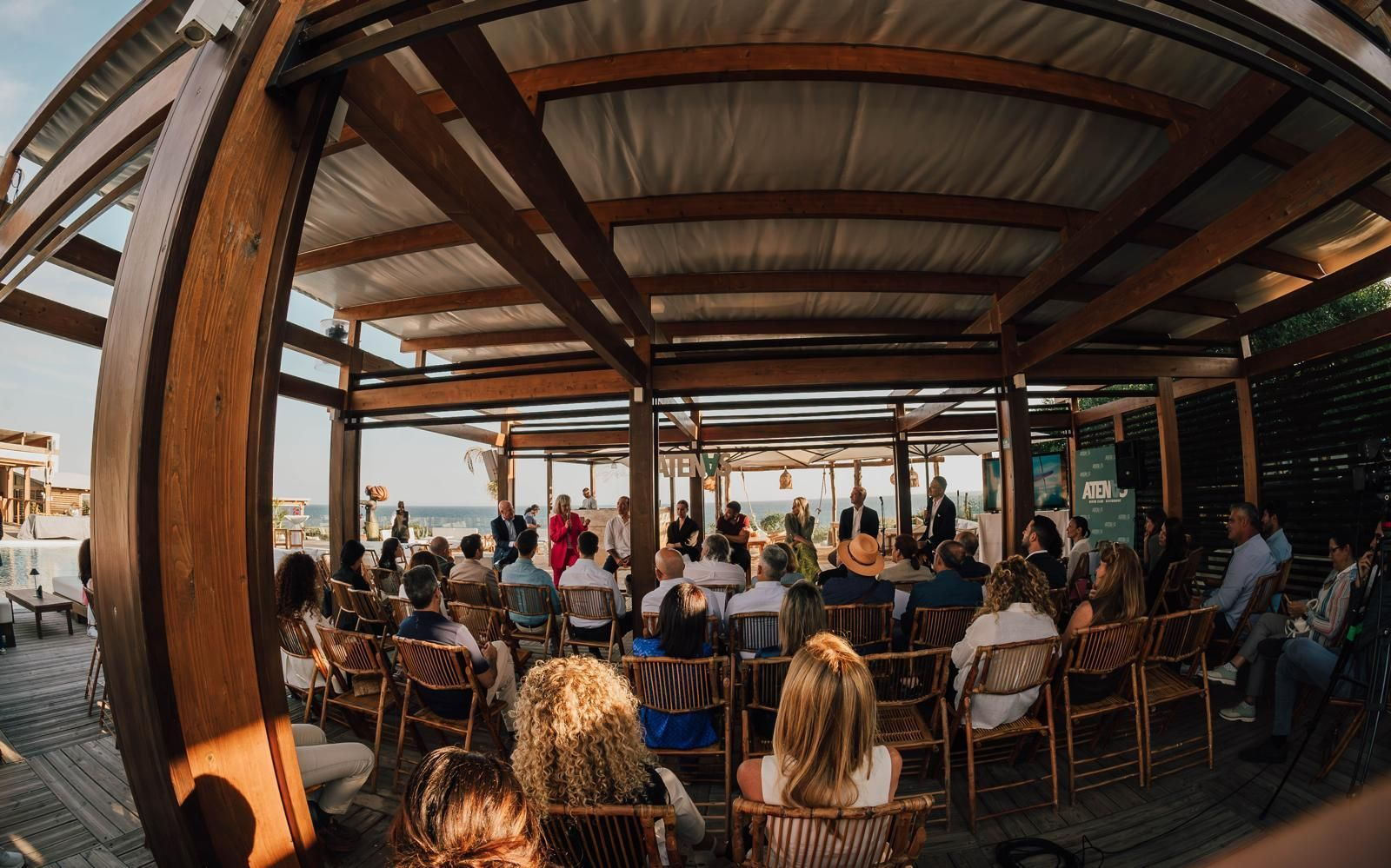 Un momento de este acto.