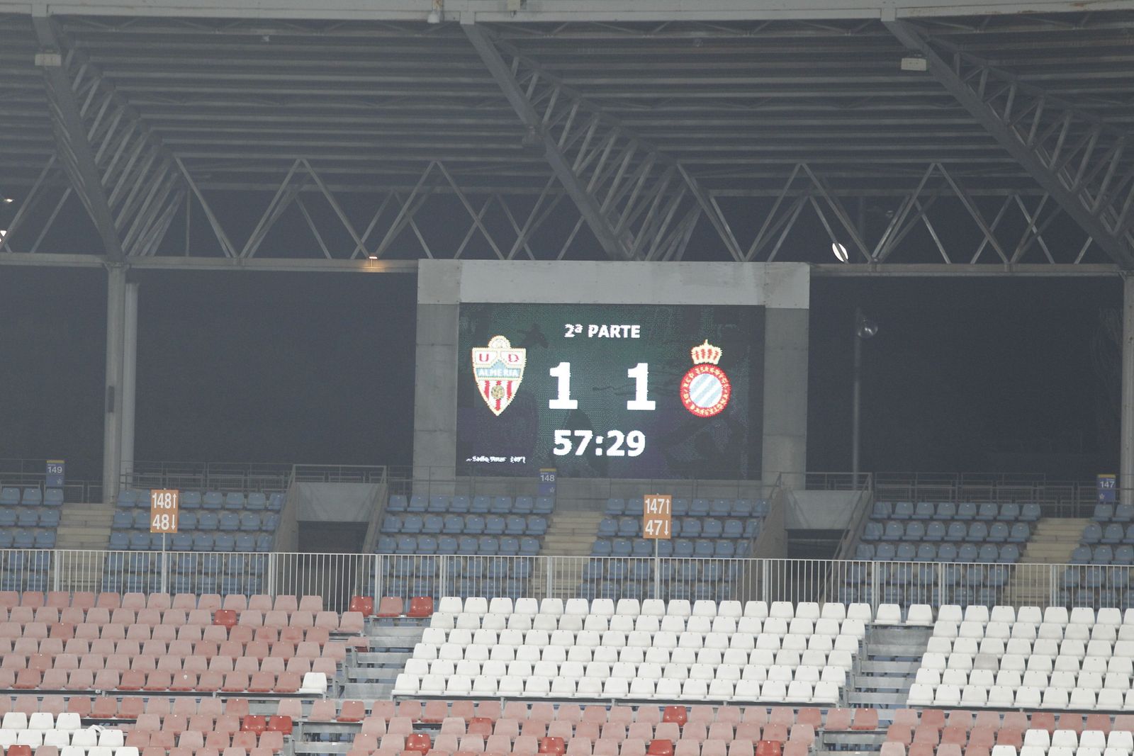 Fotogalería U.D. Almería-R.C.D. Espanyol