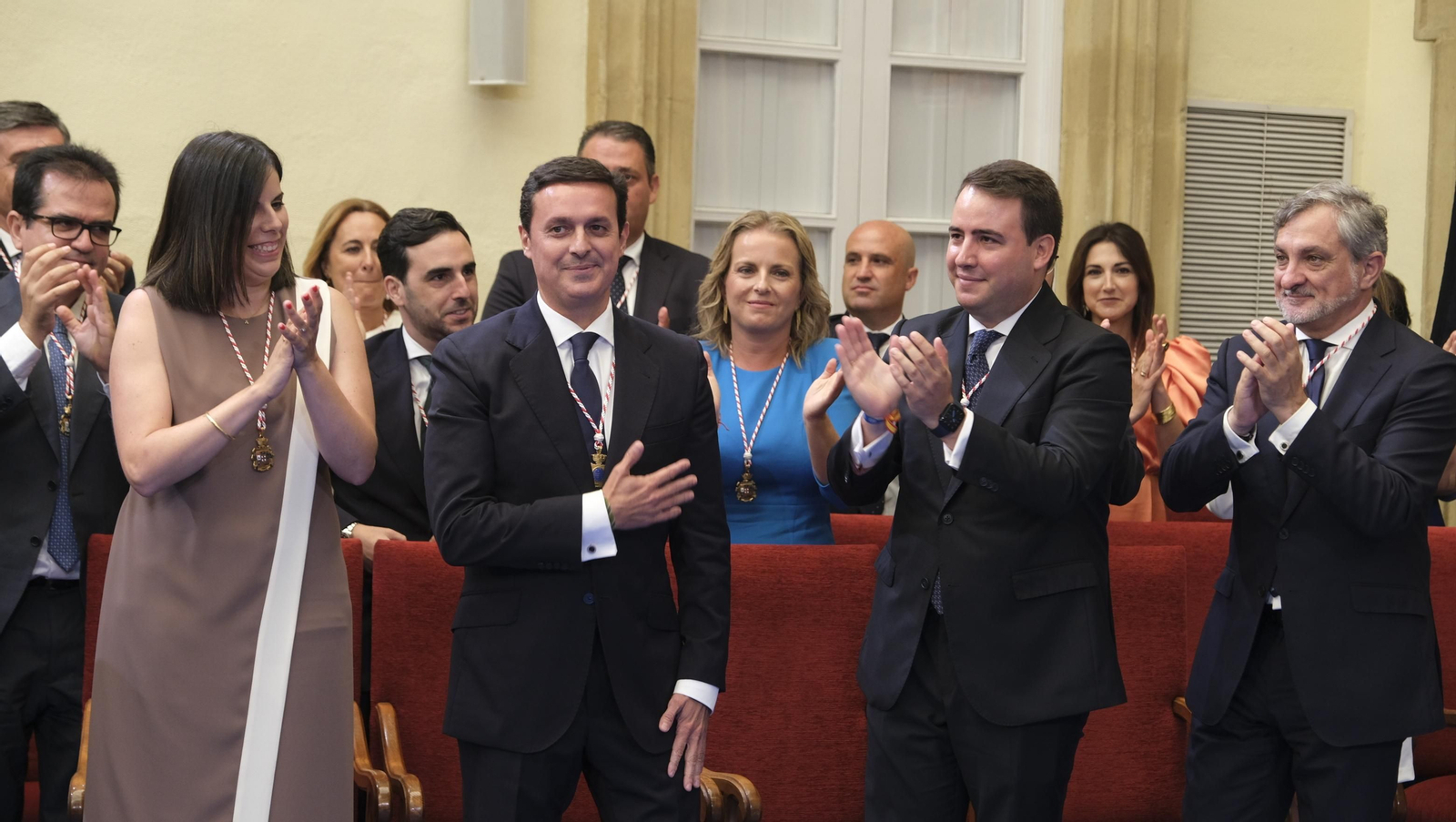 Imágenes del acto de constitución de la Diputación de Almería