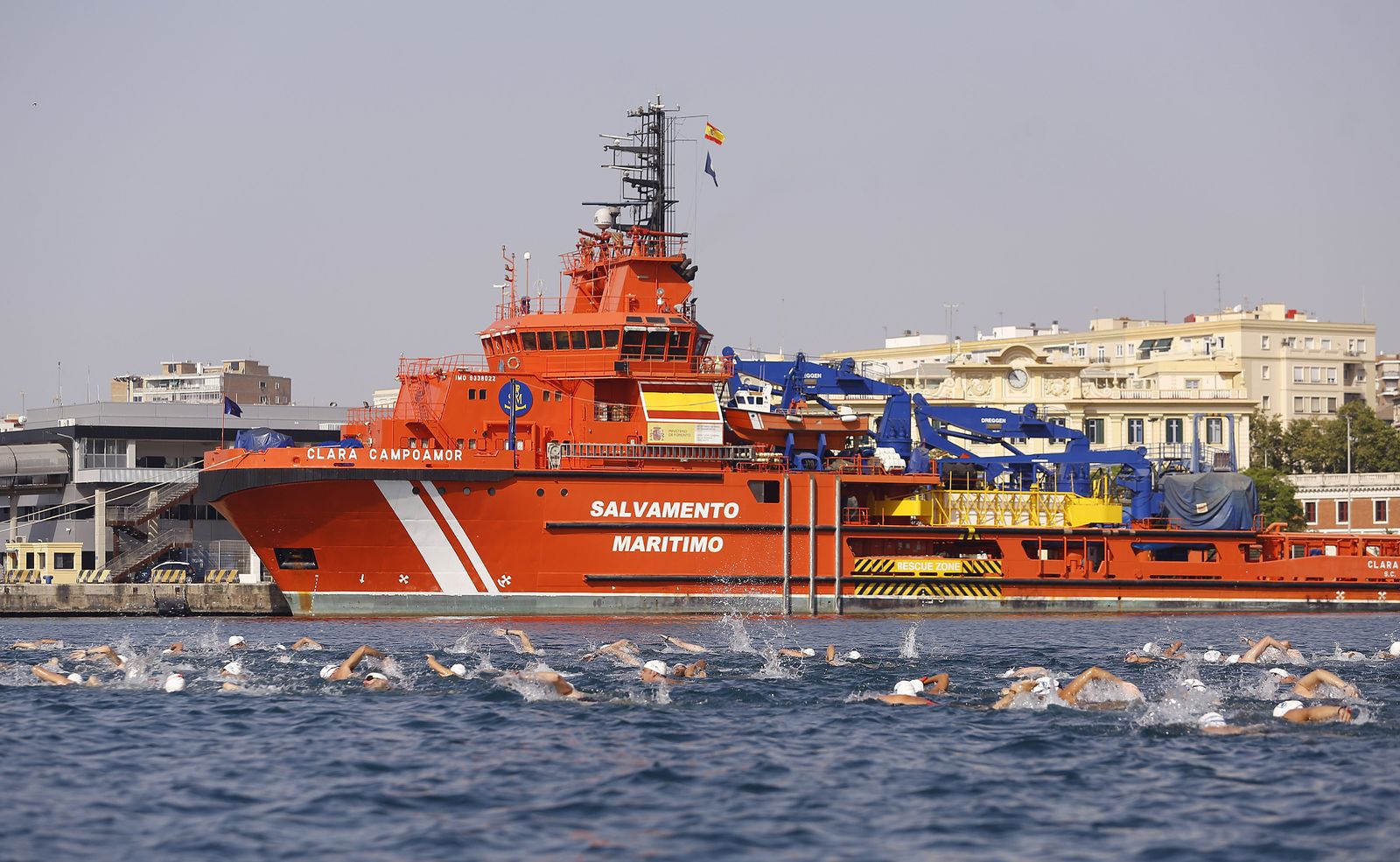 Fotos de la 60ª Travesía a Nado del Puerto de Málaga