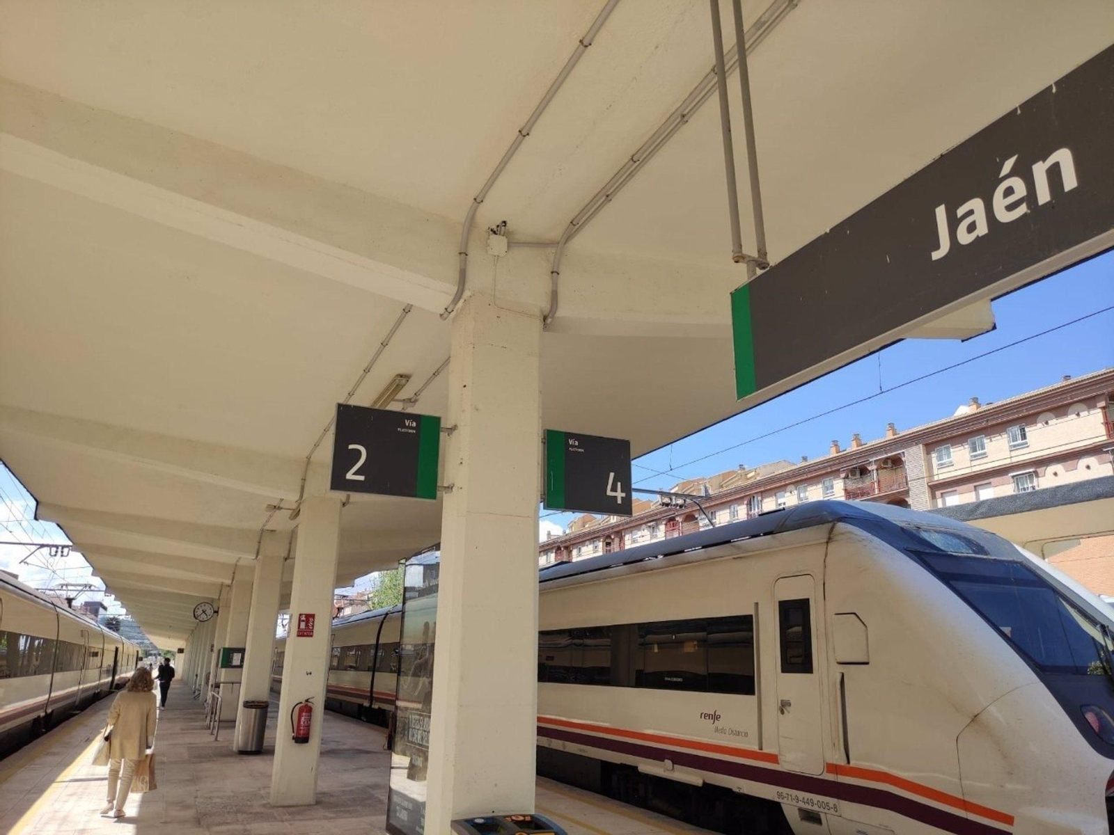 Estación de tren de Jaén.