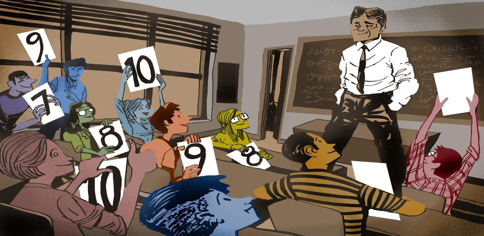 Los universitarios califican con un notable alto a sus profesores