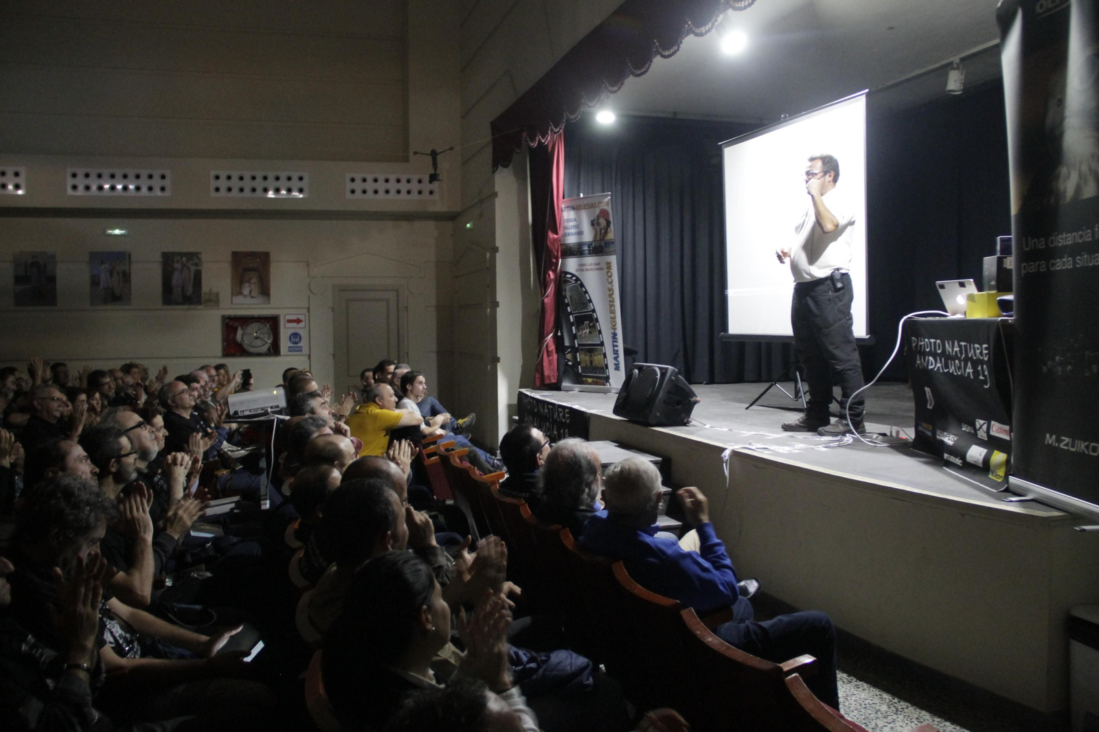 Conferencia de Photo Nature Andalucía en La Puebla del Río.
