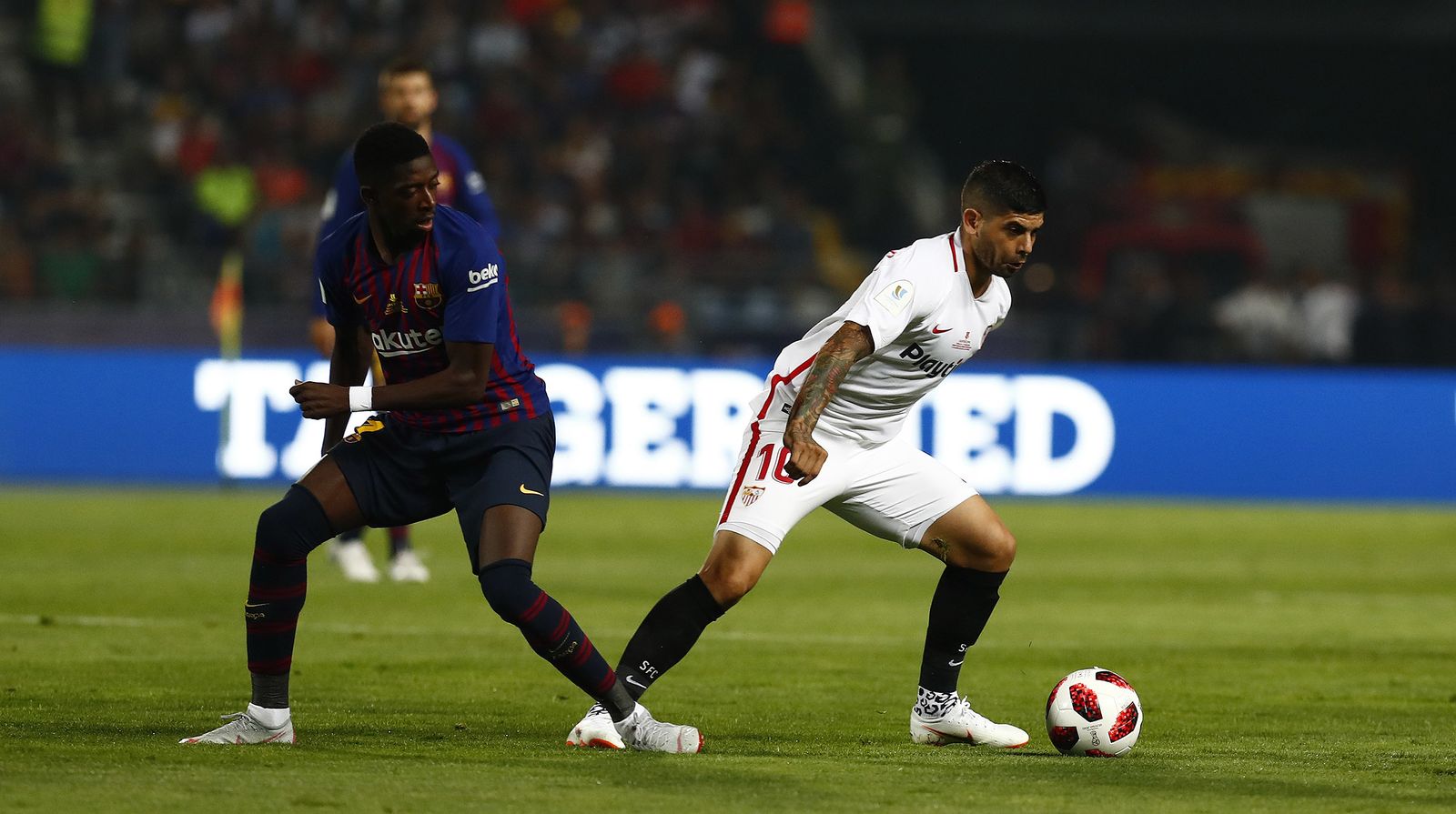 Las imágenes del Sevilla-Barcelona de la Supercopa