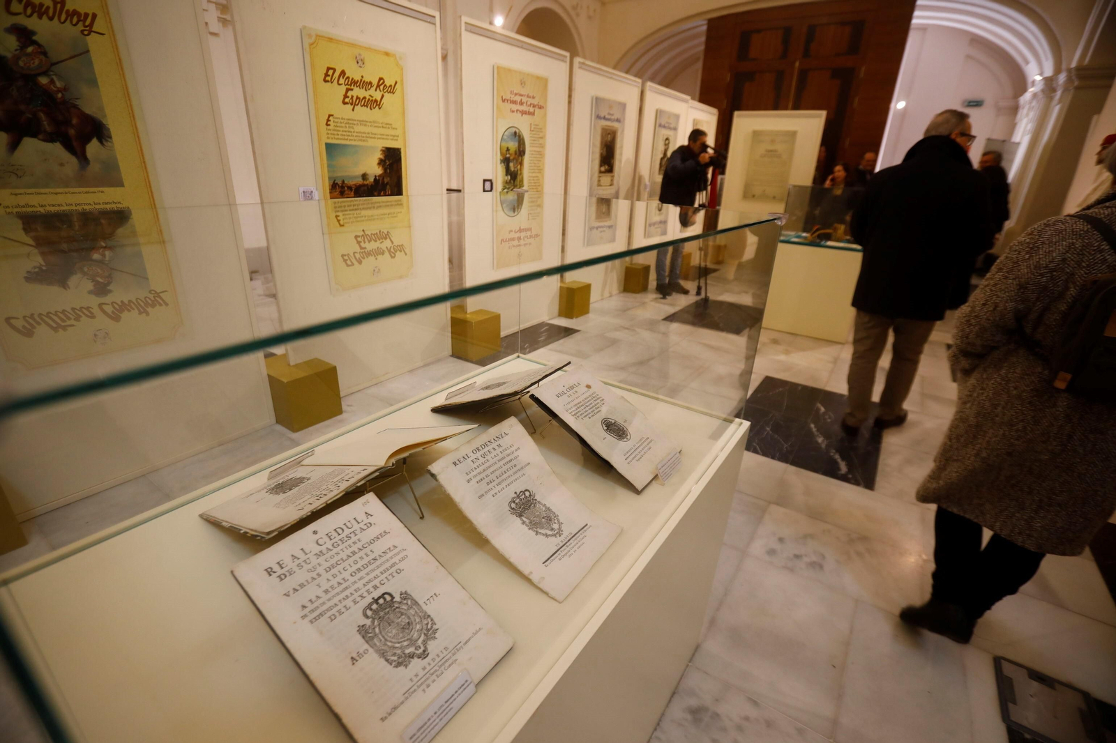 La exposición 'El Legado Español en los Estados Unidos de América' que se expone en Córdoba, en imágenes