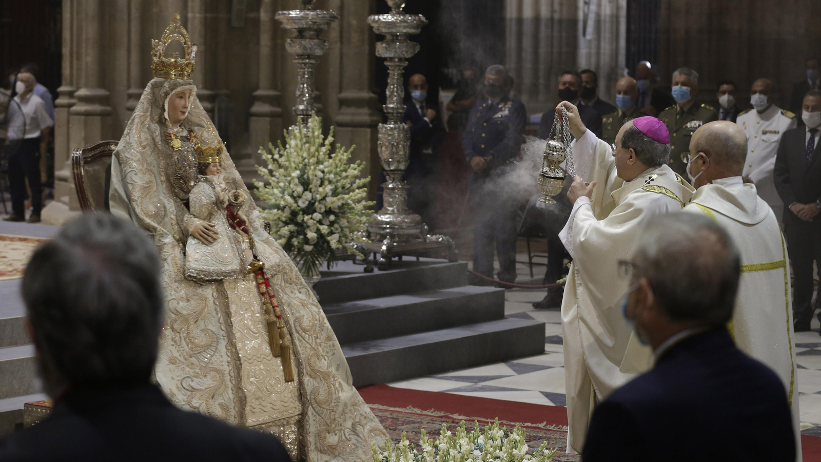 La festividad de la Virgen de los Reyes  marcada por la pandemia
