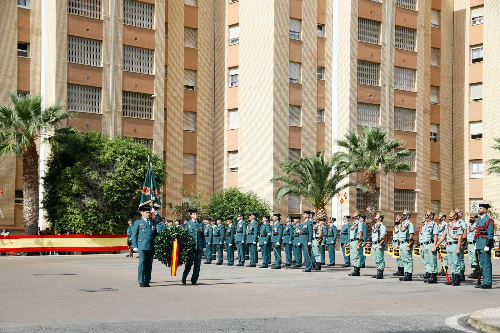 Los actos de la Guardia Civil en honor a la Virgen del Pilar, en imágenes