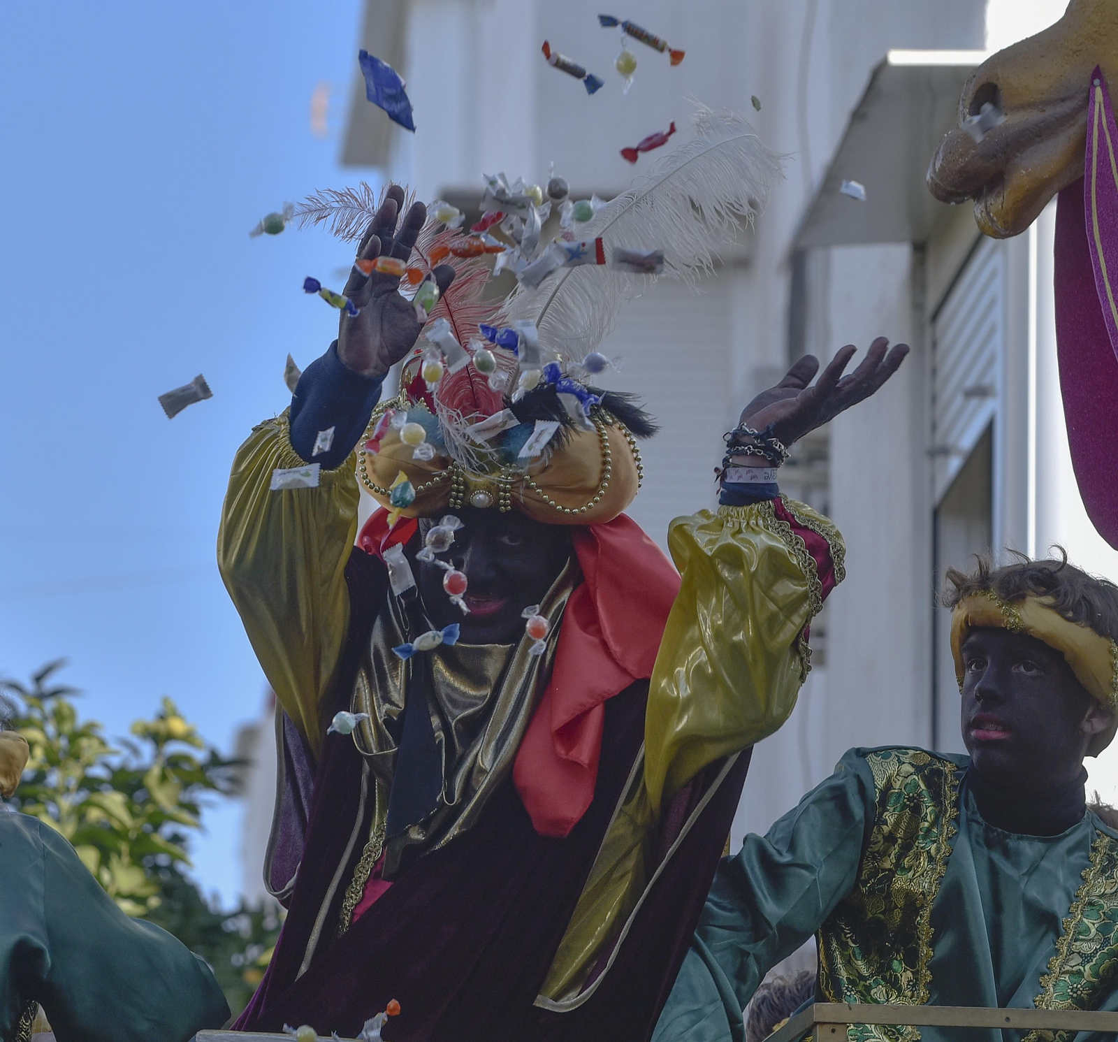 El rey mago de una de las cabalgatas