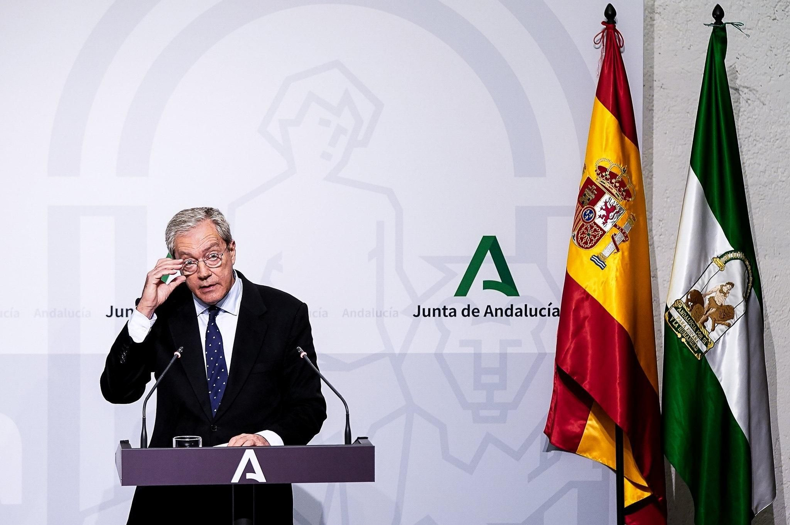 El consejero Rogelio Velasco.