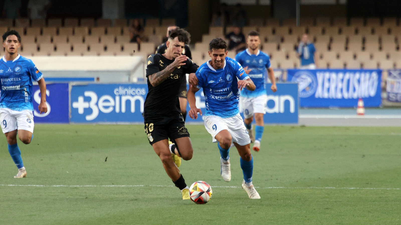 Imágenes de la victoria del Xerez DFC contra el Ceuta B en la fase de ascenso