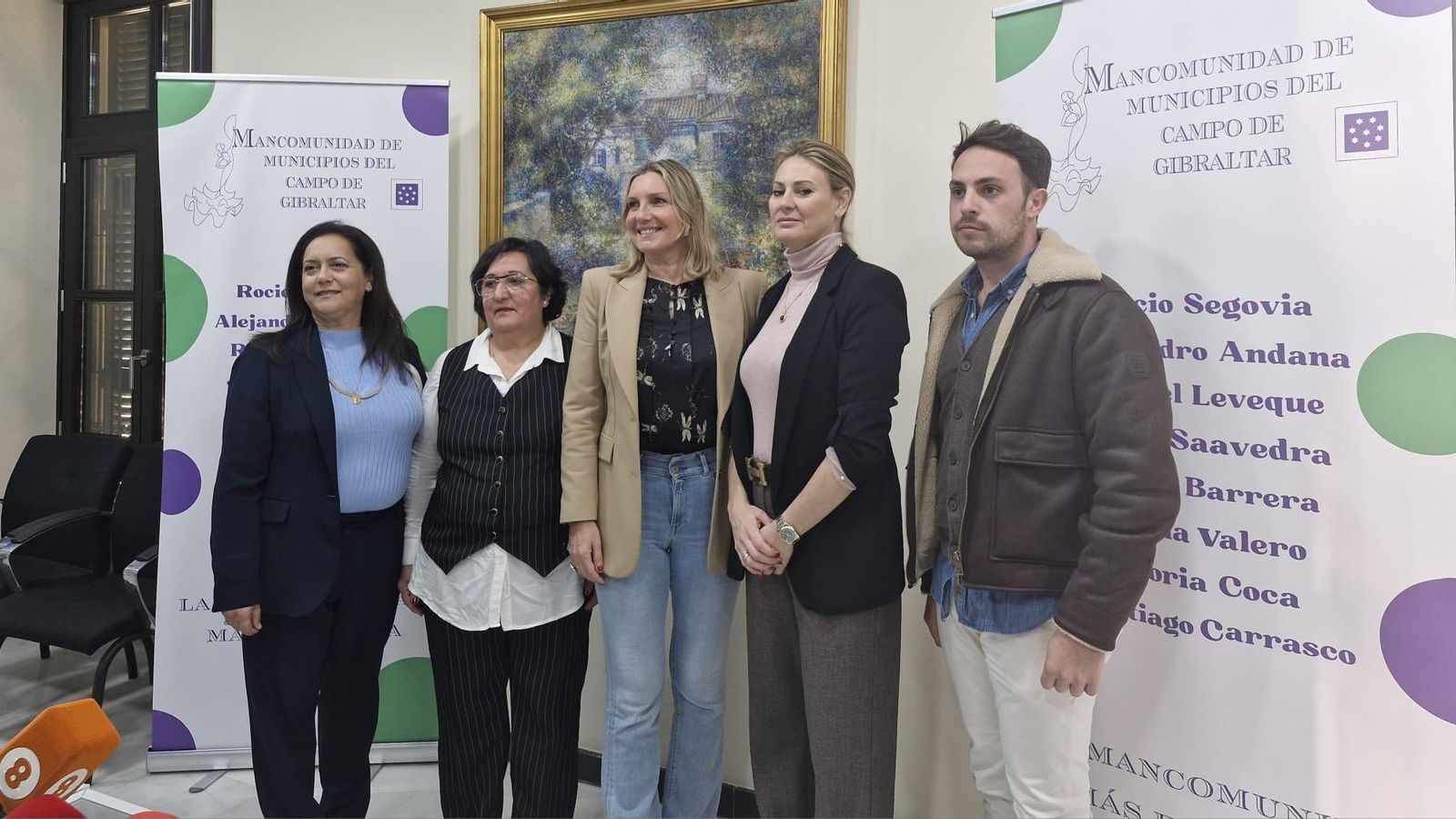 La presentación de la I Pasarela de moda flamenca del Campo de Gibraltar.