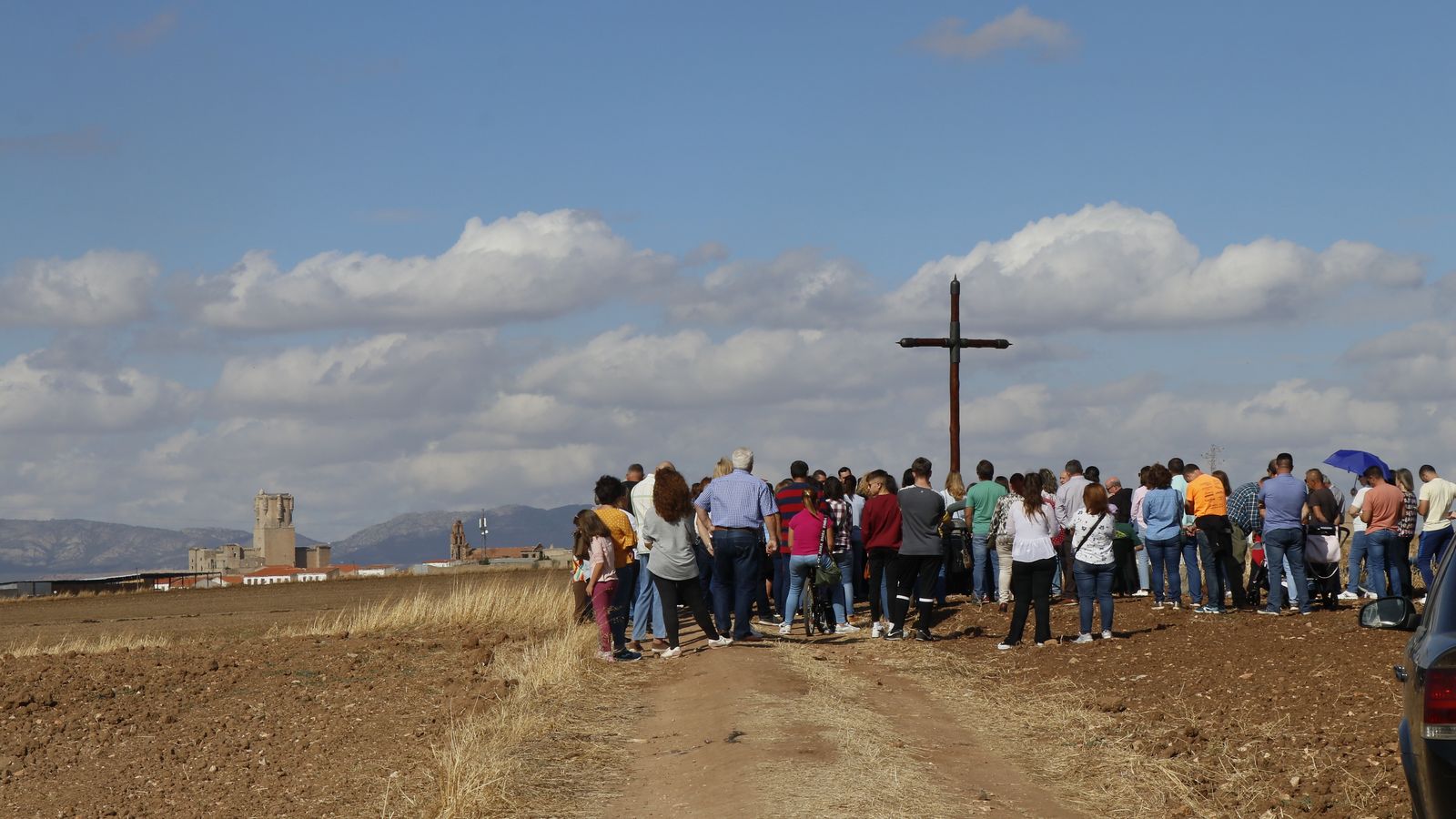 Bendición de la Cruz de Palo.