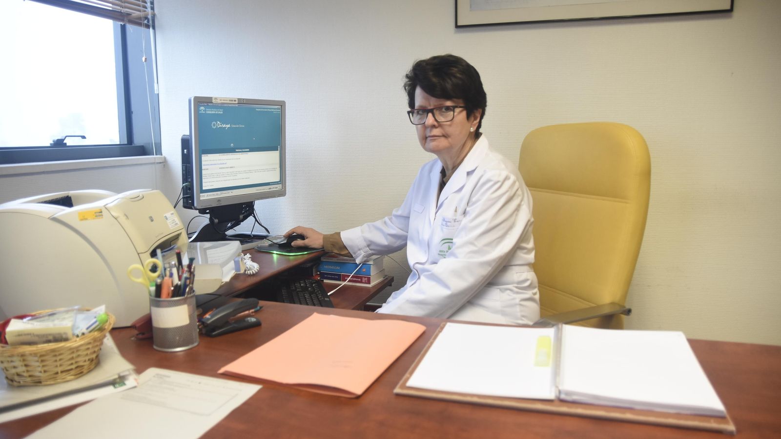 María José Requena, en su despacho.