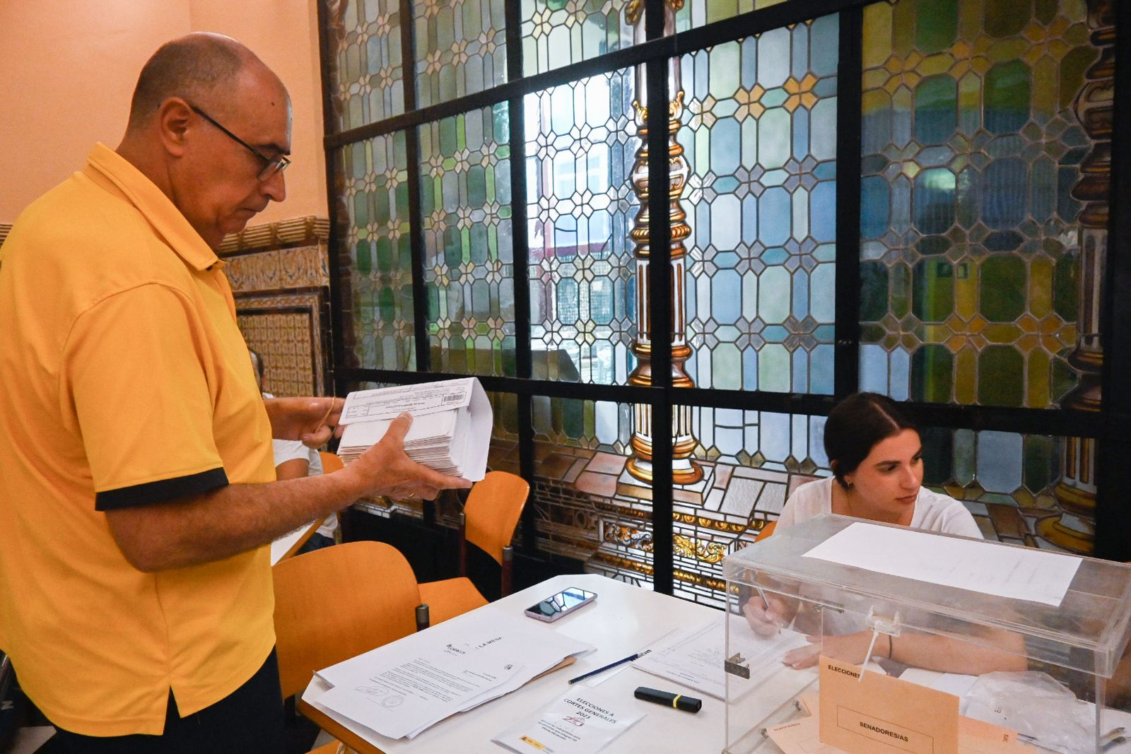 Las fotos de la jornada de Elecciones Generales del 23-J en Huelva