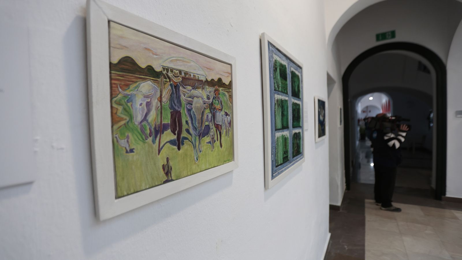 Inauguración de la exposición "Pasen y Lean" y presentación del libro Hominis Oblitus de Enrique Martínez