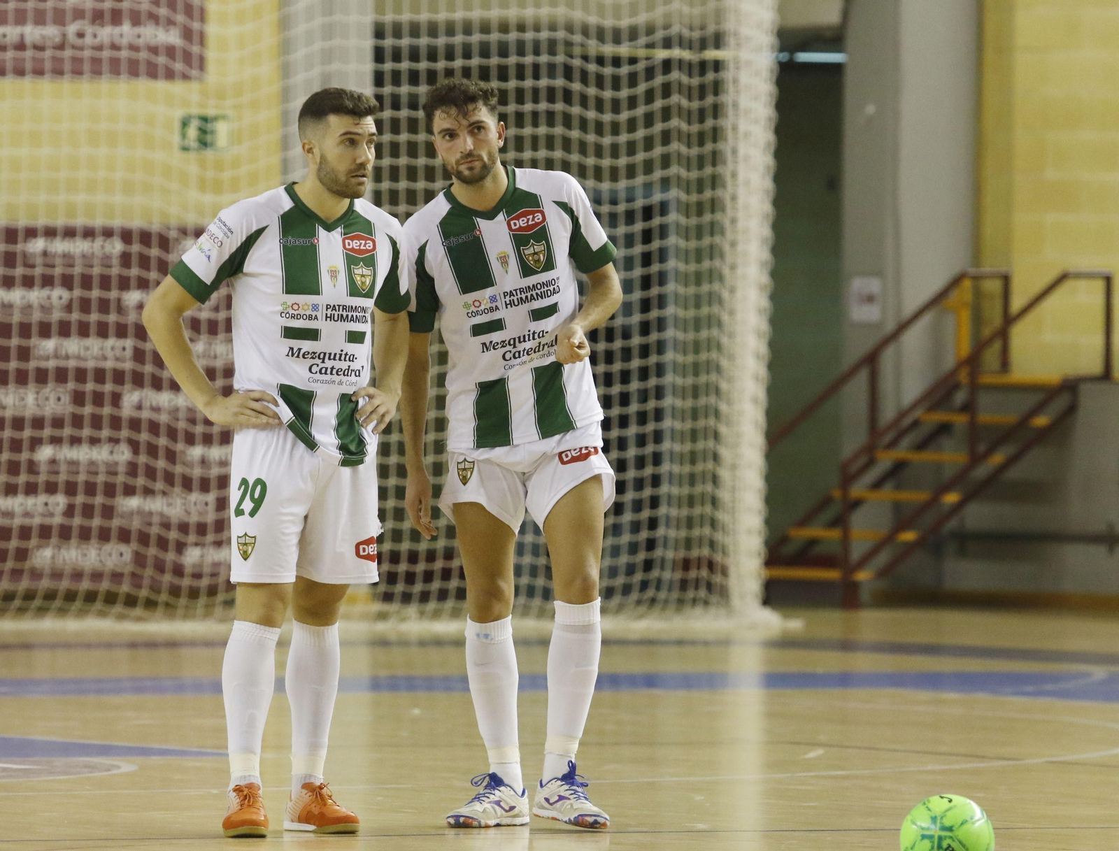 La derrota del Córdoba Futsal ante el Ribera Navarra, en imágenes