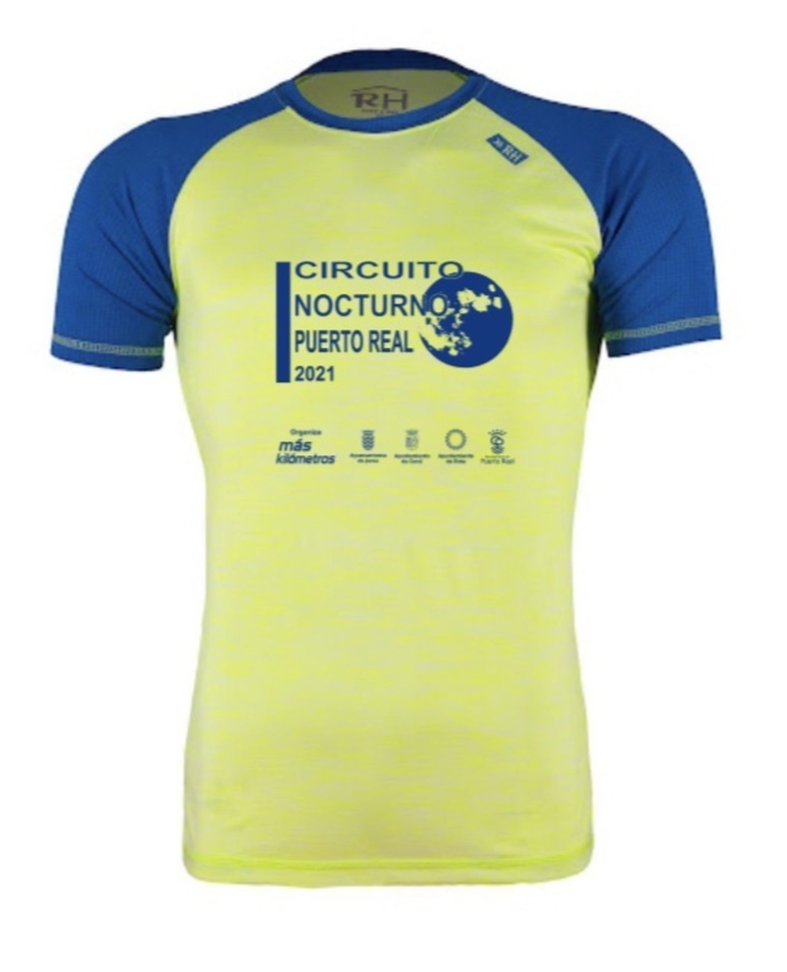 Camiseta de la carrera que se celebrará en Puerto Real.