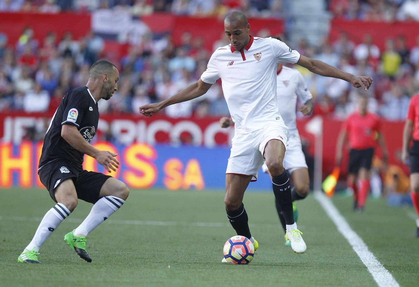 El Sevilla FC-Deportivo de La Coruña, en imágenes