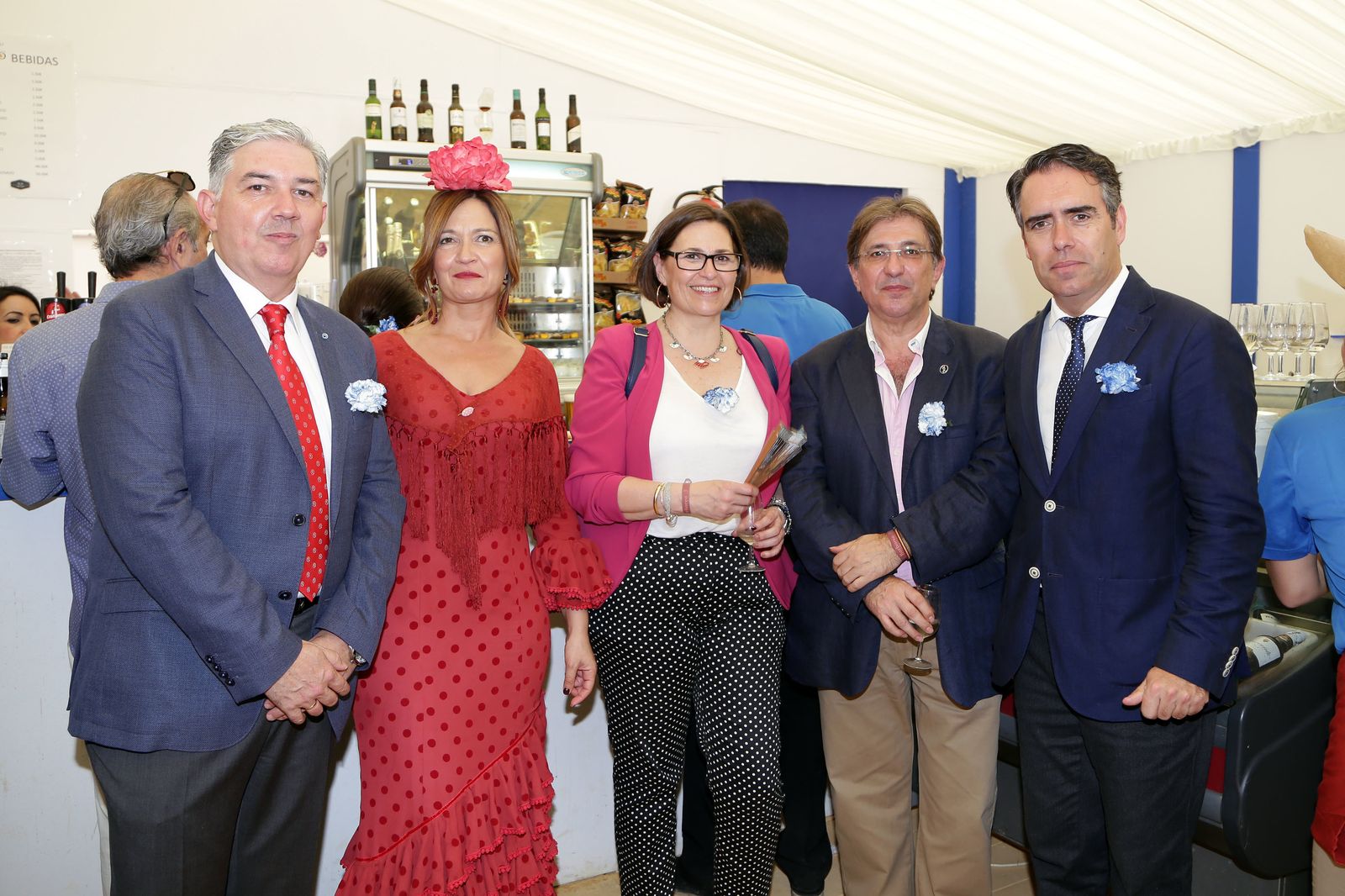 Rafael López, Marian González, Ildefonso Cáceres y María del Mar Arroyo.