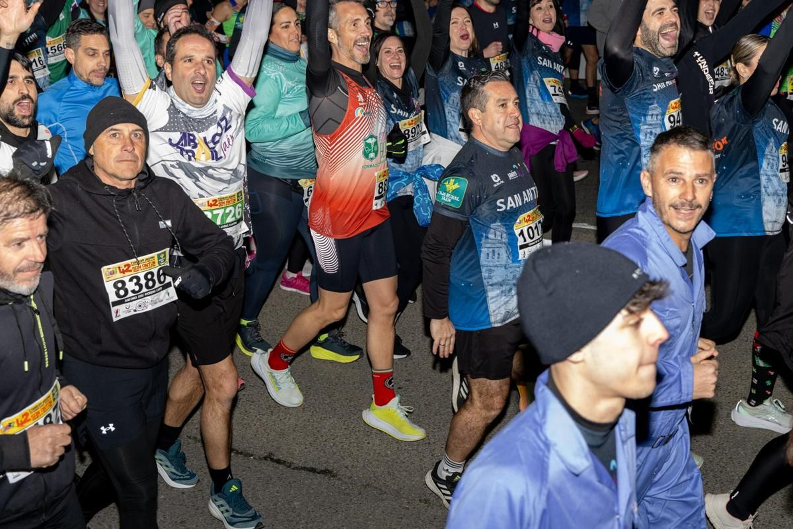 En imágenes: encuéntrate en la salida de la Carrera de San Antón (1)