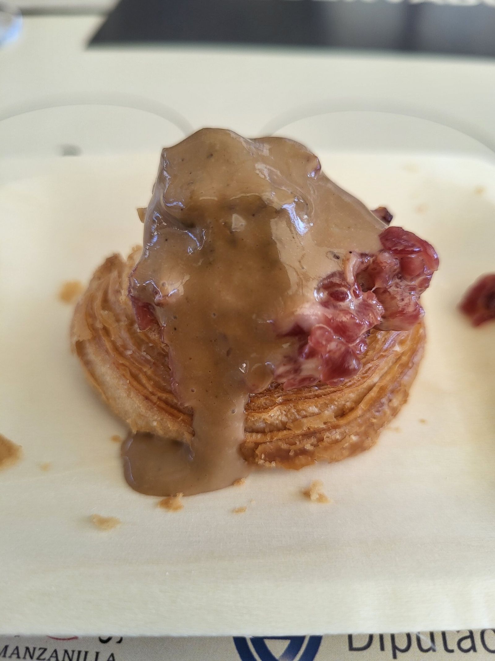 Uno de los platos de solomillo Wellington.