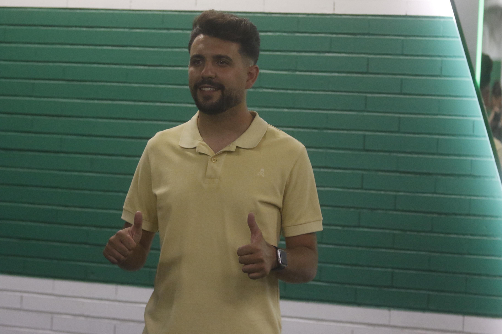 La presentación de Germán Crespo como entrenador del Córdoba CF, en imágenes