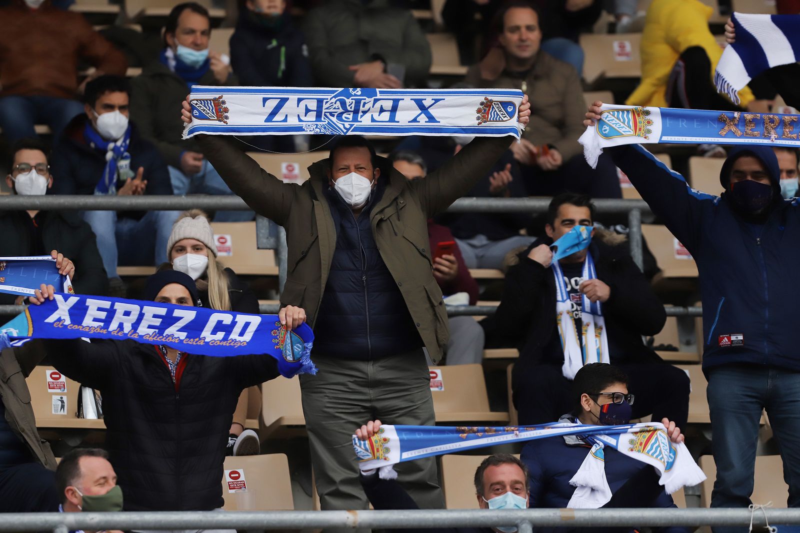 Imágenes de partido XerezCD-Cabecense