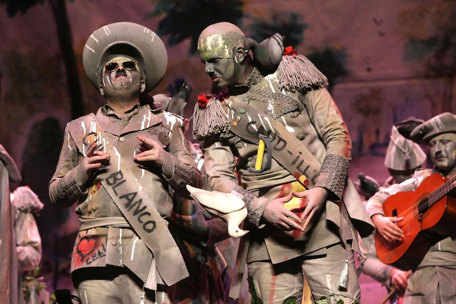 Sexto día de preliminares del Carnaval Colombino en imágenes