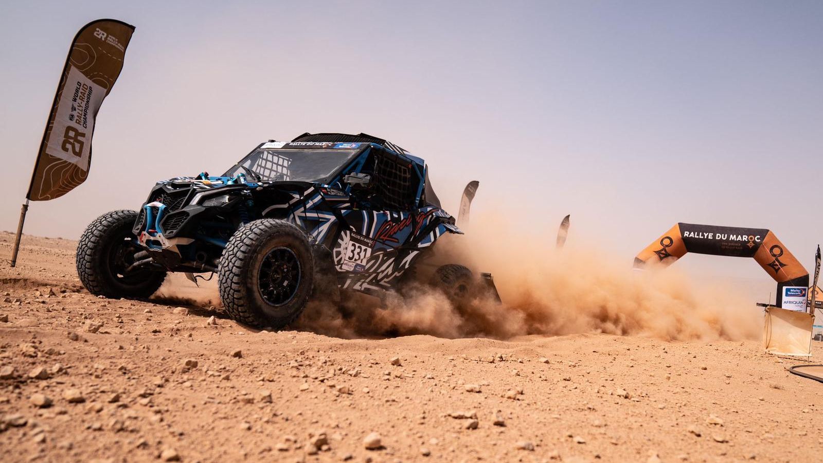 El coche, en competición.