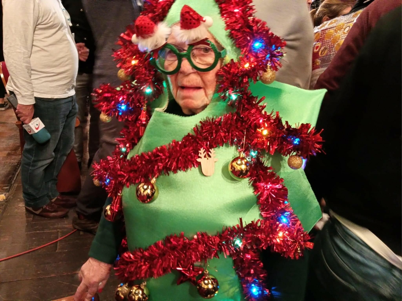 La octogenaria Manoli Sevilla