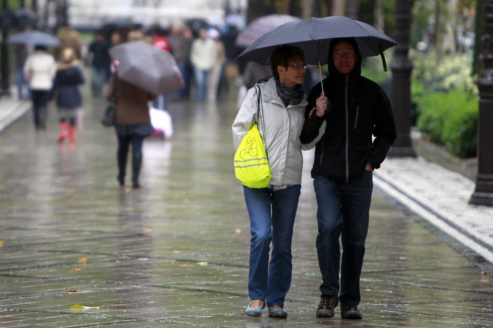 Abril arranca con lluvias