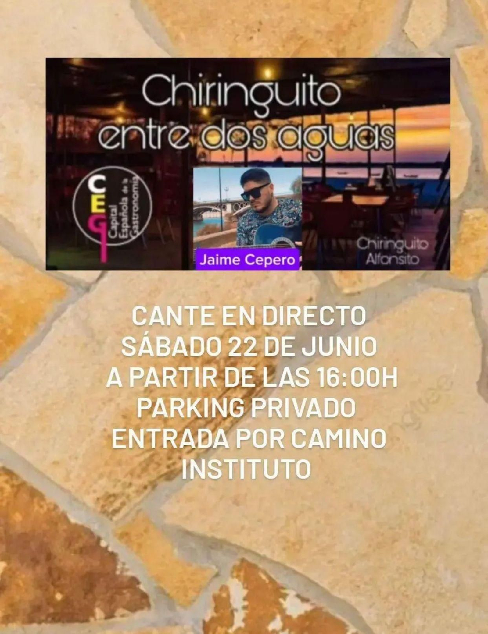 Jaime Cepero - Chiringuito Entre Dos Aguas, Sanlúcar