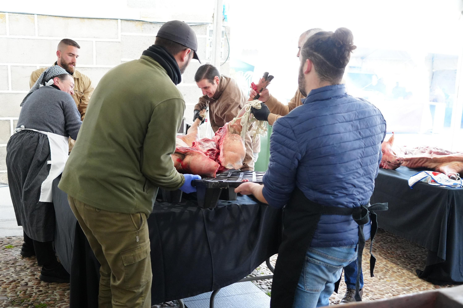 La Fiesta de la Matanza y la Artesanía Popular de Villanueva de Córdoba, en fotografías