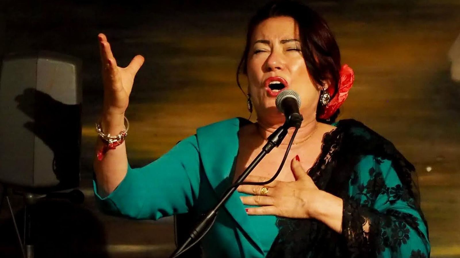 La cantaora Antonio Contreras.