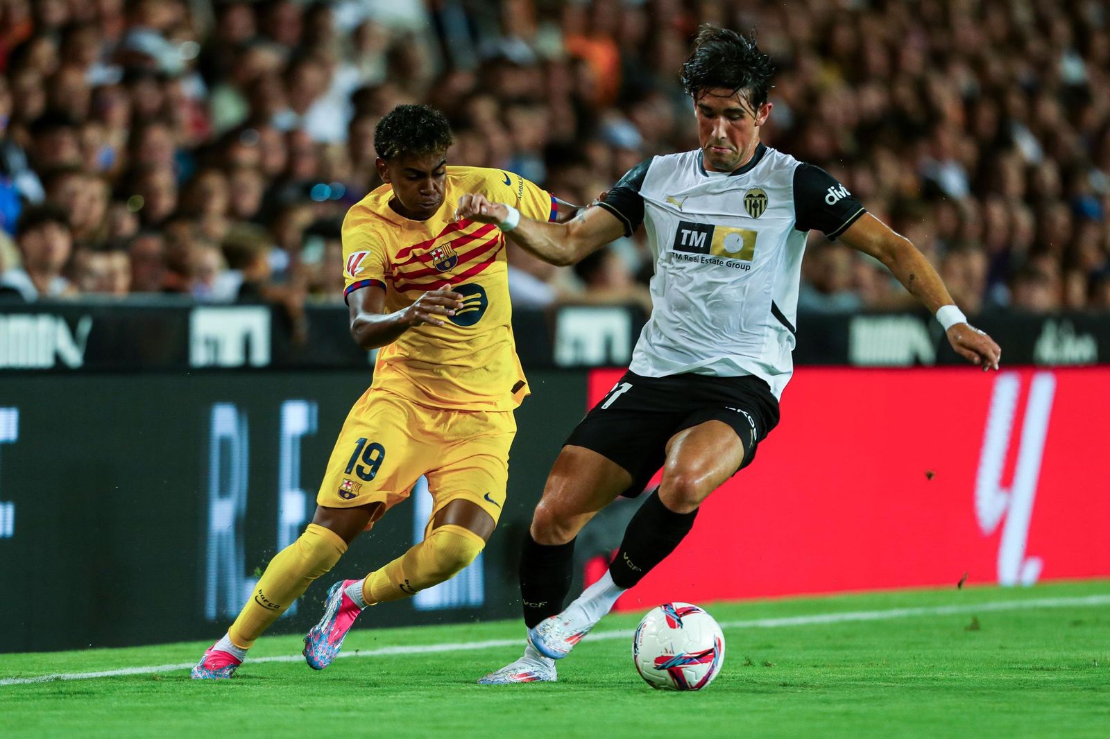 Las imágenes del Valencia - Barcelona