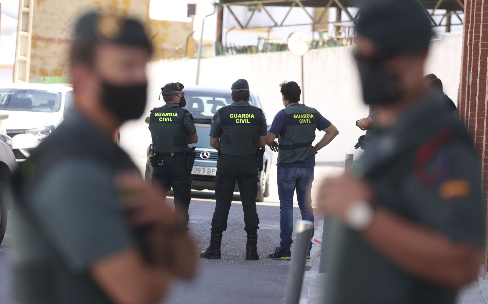 Agentes de la Guardia Civil