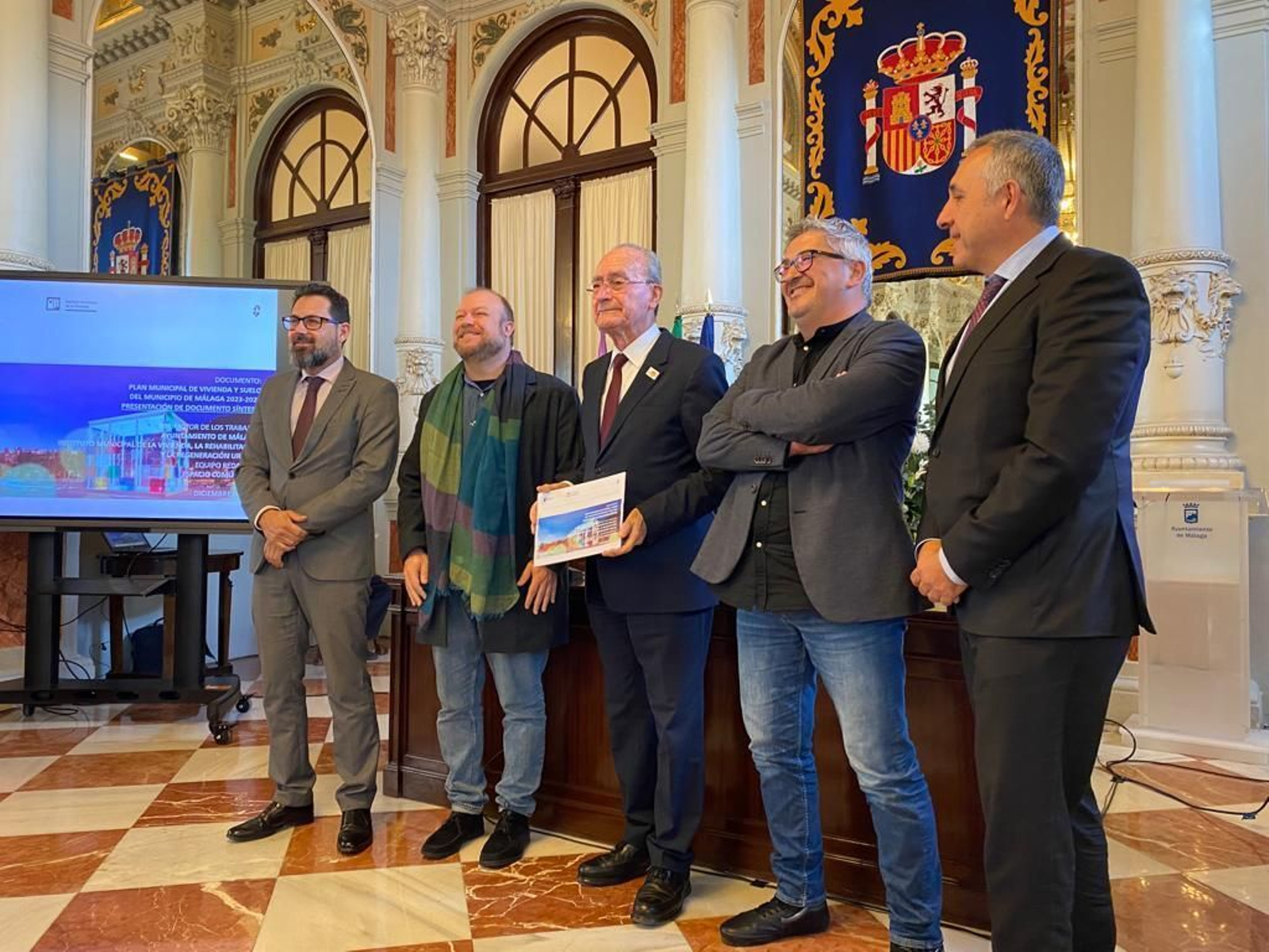 Presentación de Plan Municipal de Vivienda y Suelo de Málaga.