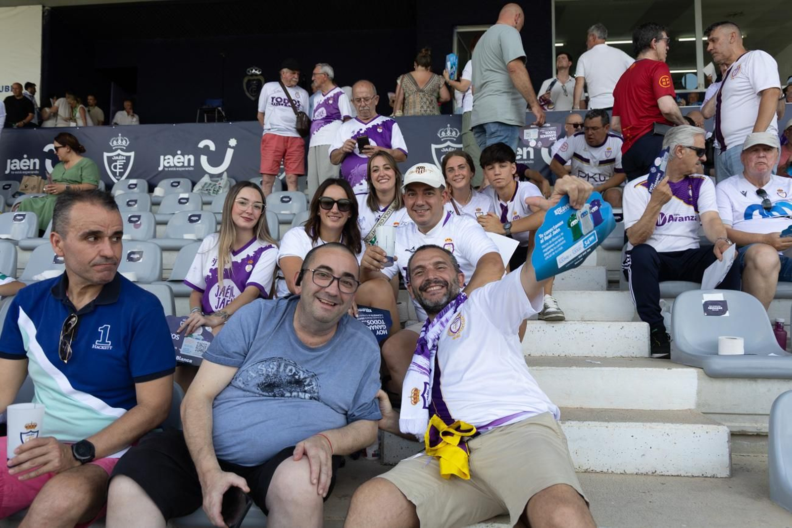 Las mejores imágenes del partido Real Jaén- Atlético Central