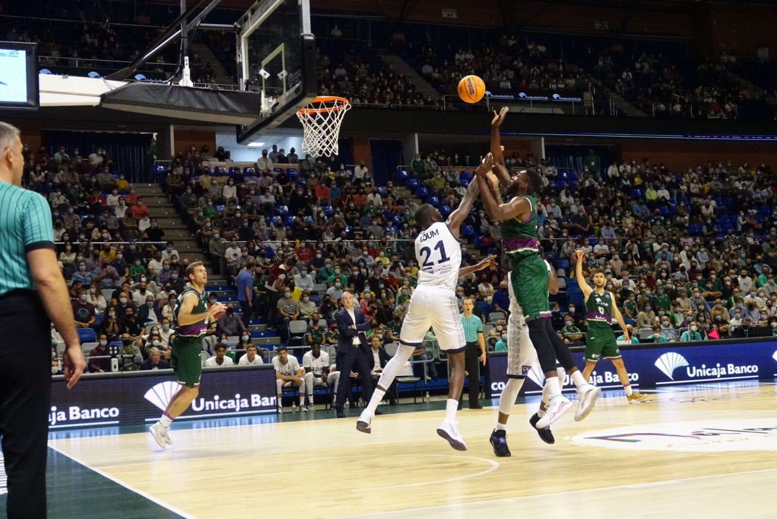 Las fotos del Unicaja-Dijon