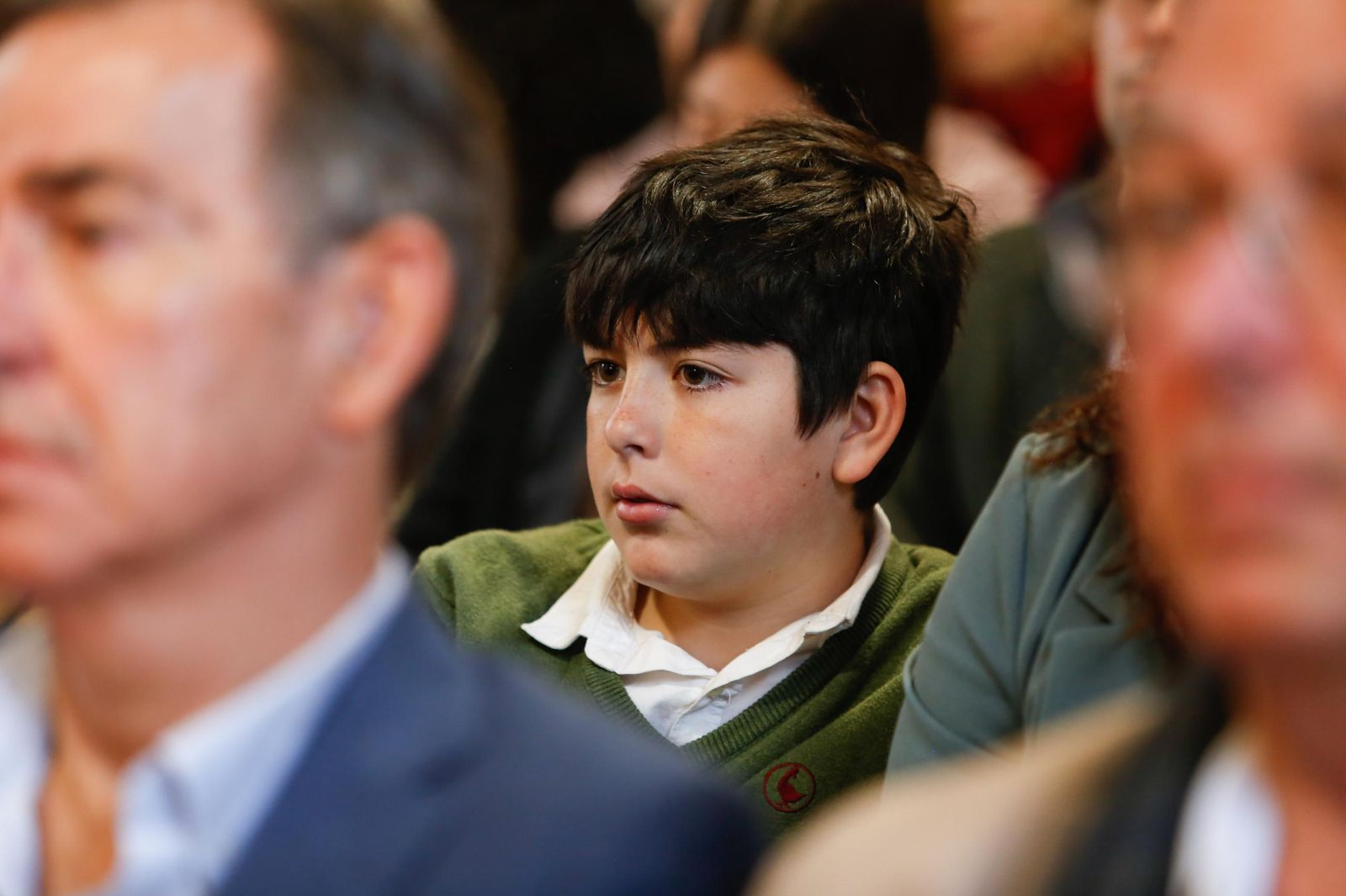 Fotos de la imposición de la insignia de la ciudad de Algeciras a Palma Briales de León