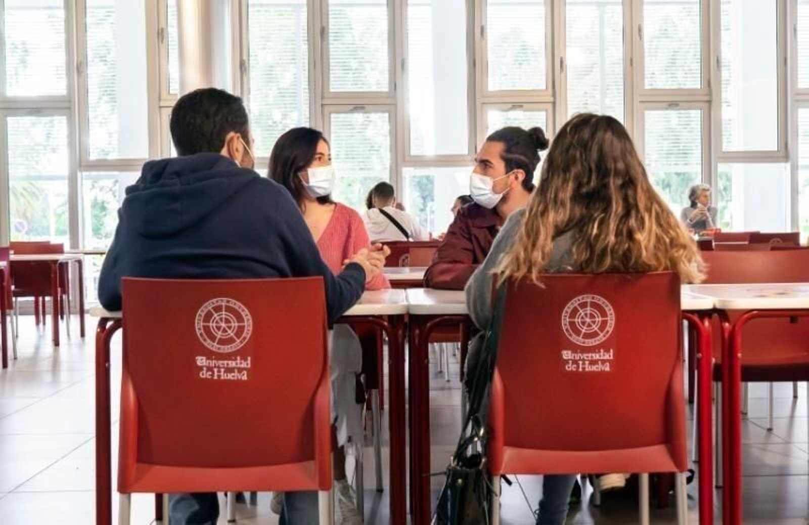 Alumnos de la Universidad de Huelva.