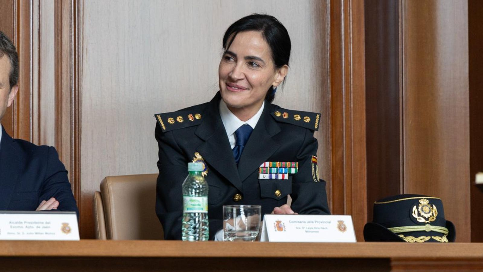 Toma de posesión de la comisaria jefa provincial de Jaén, Layla Dris Hach-Mohamed