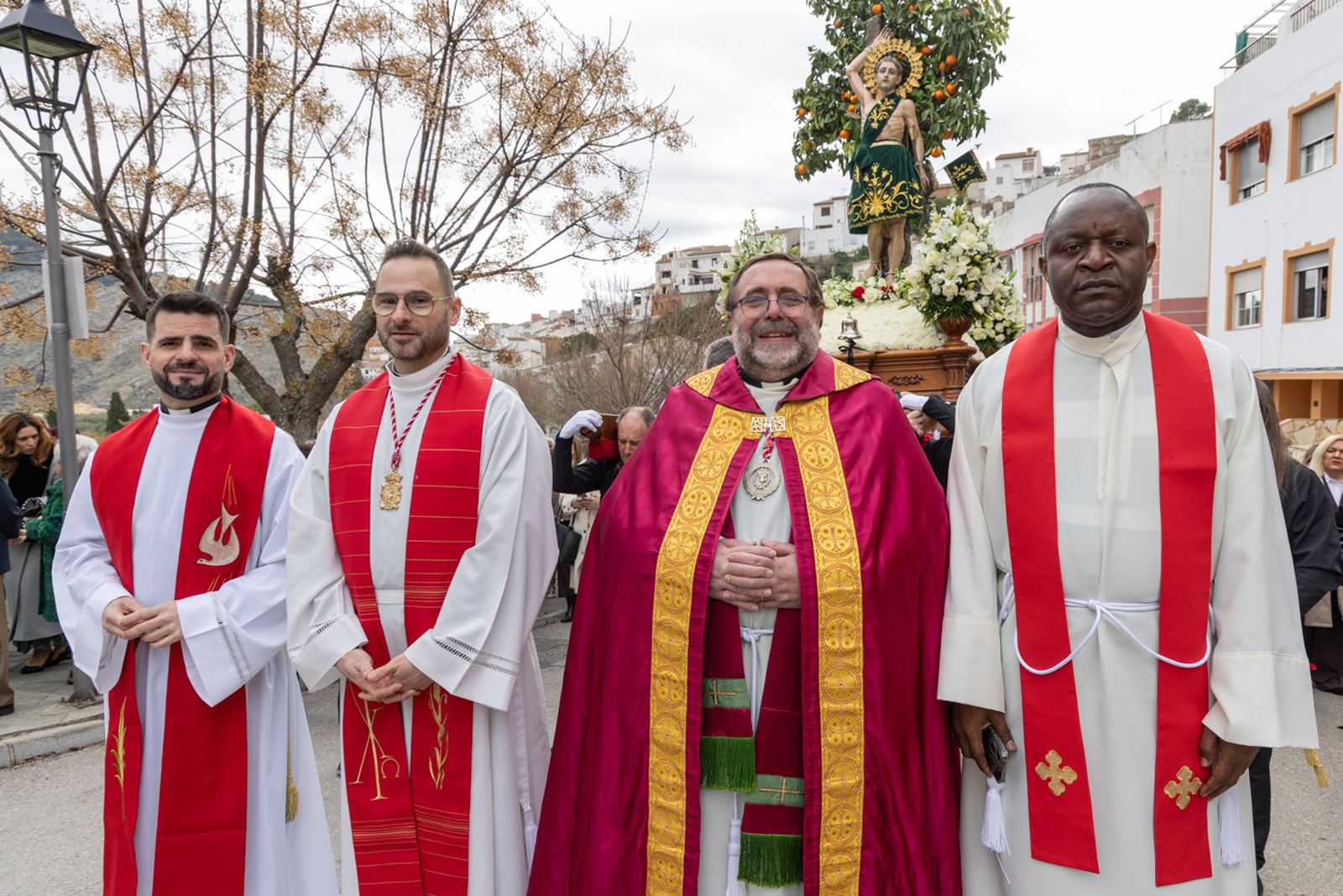 Solemne procesión de San Sebastián en La Guardia de Jaén