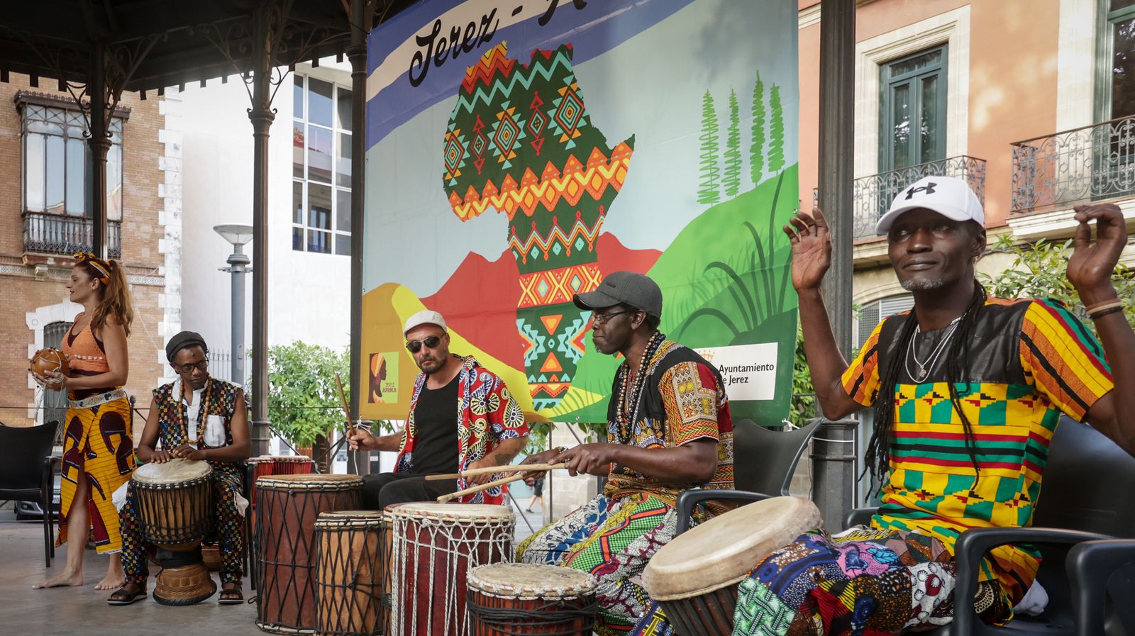 Imágenes de la celebración en Jerez del Día de África