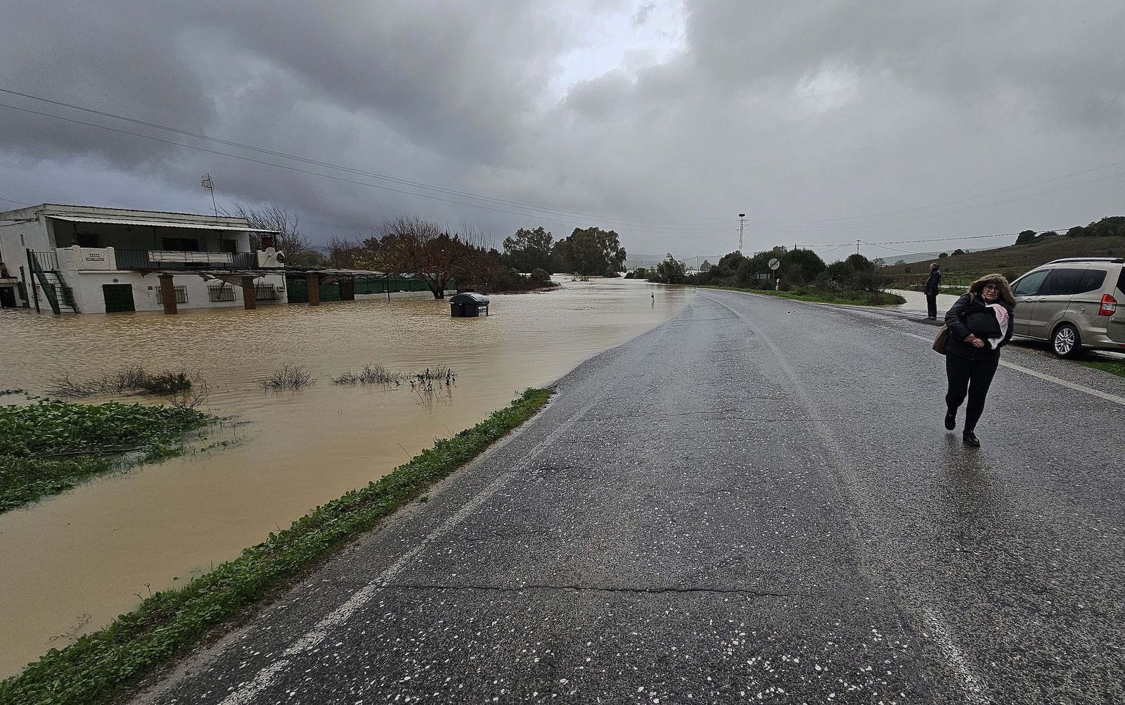 Fotos de las inundaciones y efectos de la borrasca Francis en Los Barrios, Tesorillo y Jimena