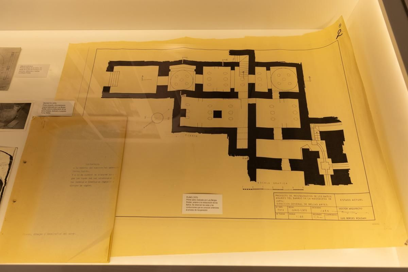 Inauguración la muestra "Los Baños Árabes de Jaén: Historia de un descubrimiento y su restauración. 40 años del Premio Europa Nostra"